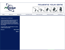 Tablet Screenshot of mocad.com
